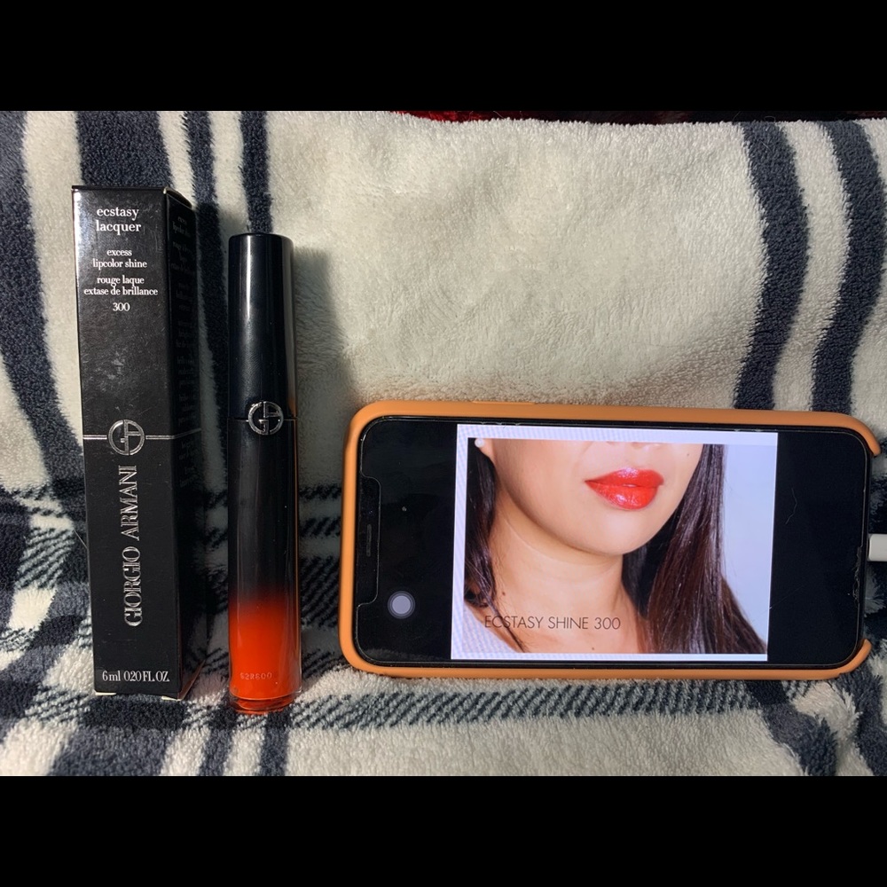 Giorgio Armani Ecstasy Lacquer shade 300 Tangerine